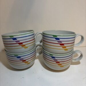 4 VTG BLOCK Harmony Sextet Coffee Cup Jack Prince Vista Alegre Gerald Gulotta